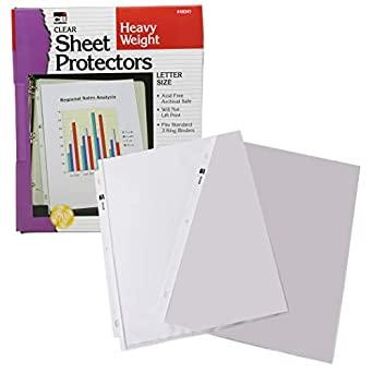  Sheet Protector - Heavy Weight/Non- Glare - 100/Bx