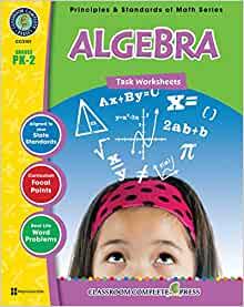 Algebra Task Workbook, Grades Pk-2