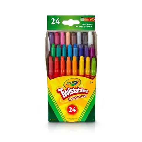  Crayola Twistables Crayons 24 Mini Colors