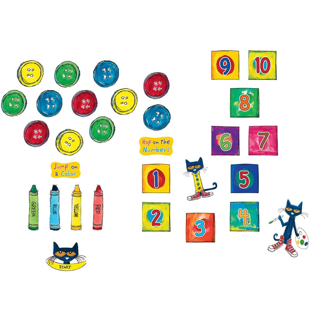 Pete The Cat Numbers And Colors Sensory