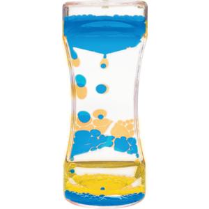Blue + Yellow Liquid Motion Bubbler