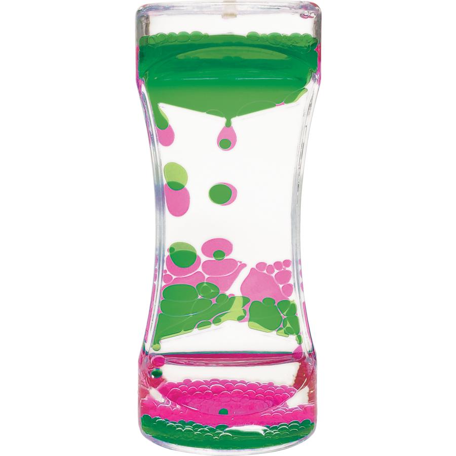 Pink + Green Liquid Motion Bubbler
