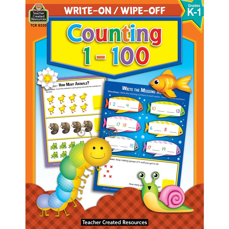 Write-on/wipe-off: Counting 1-100
