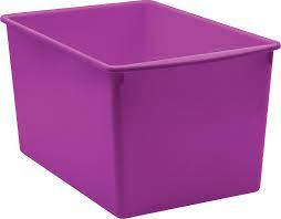Purple Plastic Multi-purpose Bin