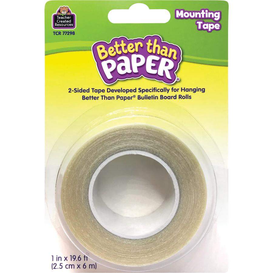 Better Than Paper Mounting Tape, Double-sided, 1 Roll