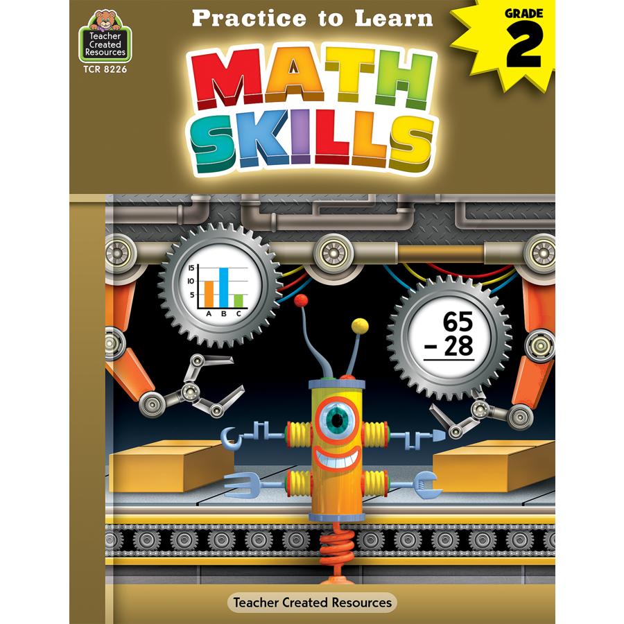 Practice To Learn:  Math Skills Gr. 2