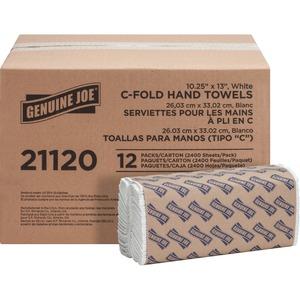 Folding Paper Towels, 12pk, 1 Ply