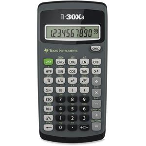 Texas Instruments TI-30XA Student Scientific Calculator - 10 Digits - Battery Powered - 6