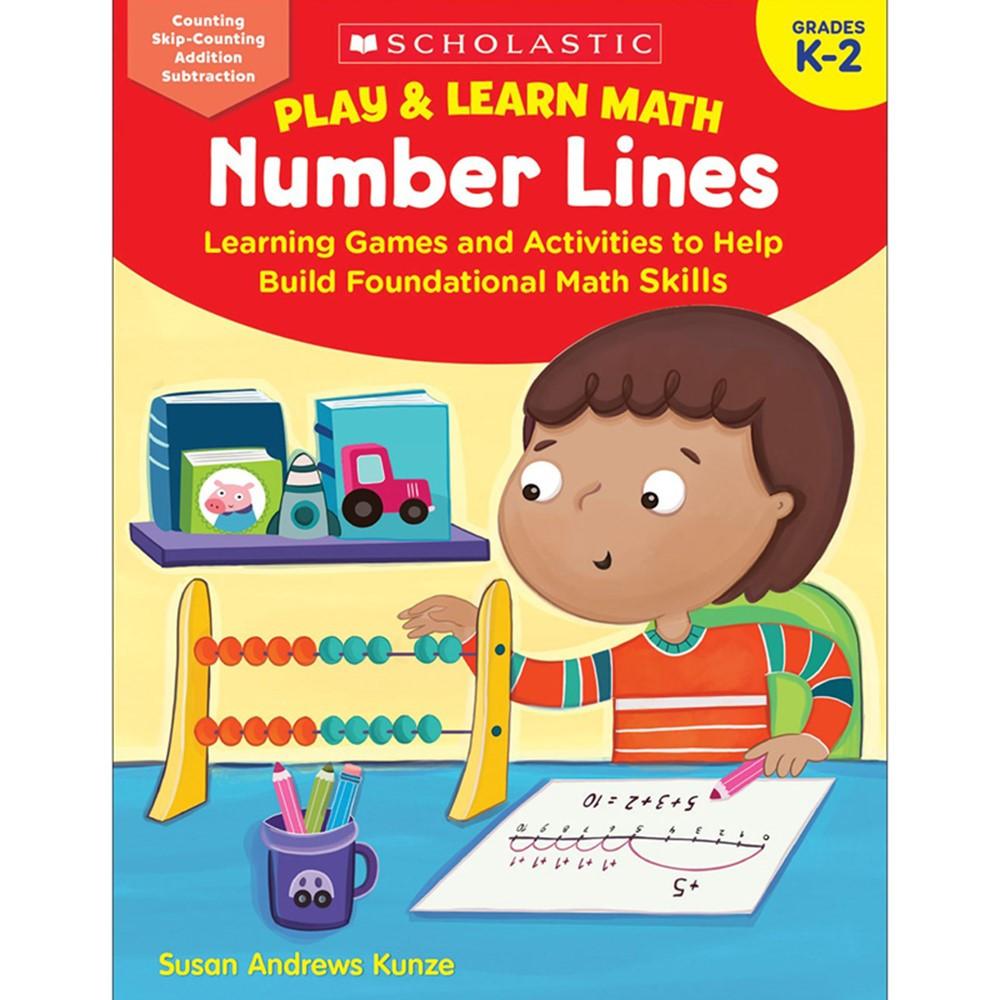 Play & Learn Math: Number Lines Activity Book