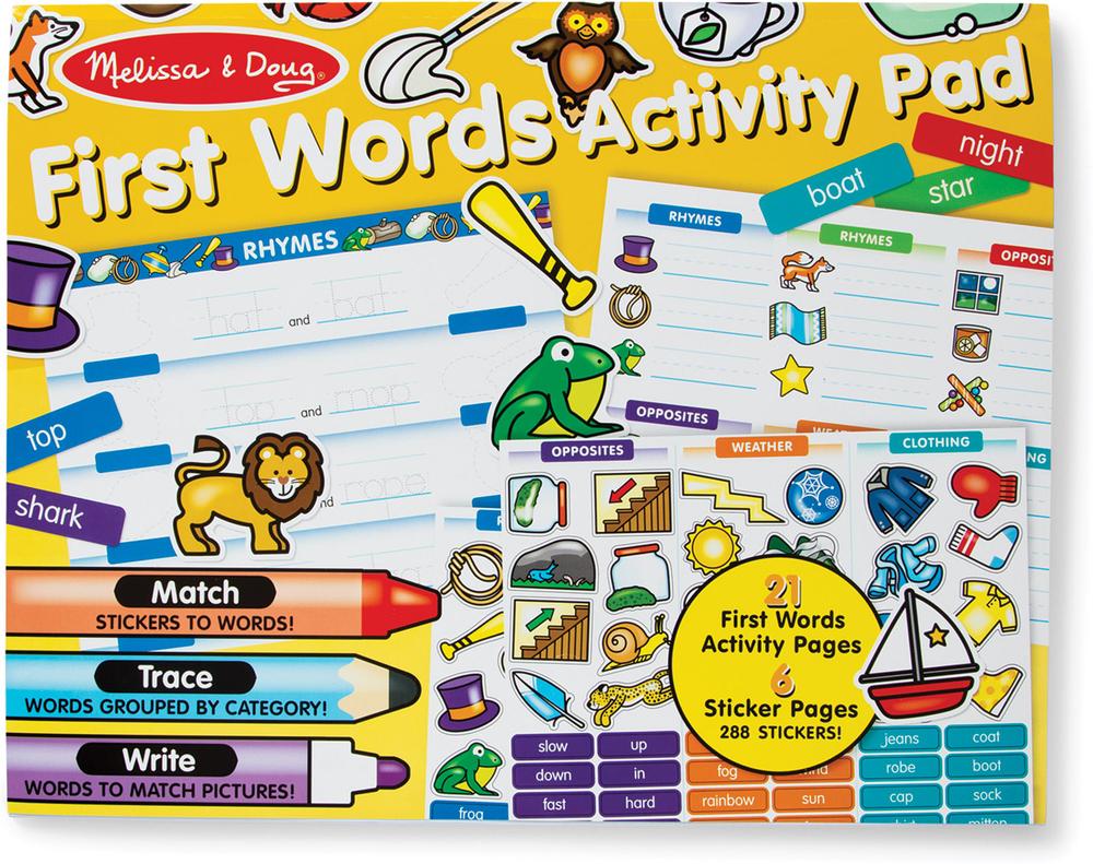 First Words Activity Pad