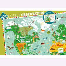 Observation Around The World + Booklet - 200pcs         D