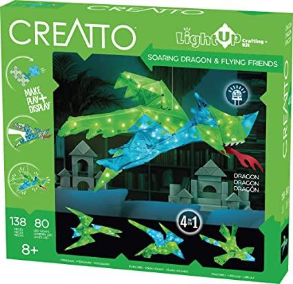 Creatto: Soaring Dragon & Flying Friends, 138 Pieces, Ages 8+