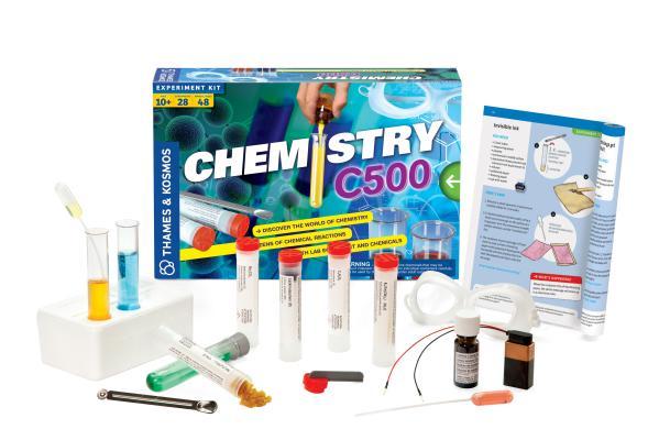  Chemistry C500 Set, 30 Experiments, Ages 10 +, 1 Set