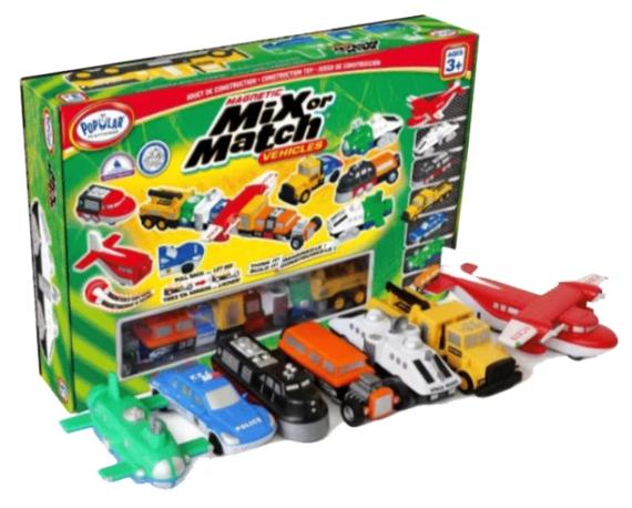 Magnetic Mix Or Match Vehicles Deluxe Set 1