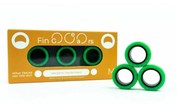 Fingears Freestyle Magnetic Rings, Ages 14+