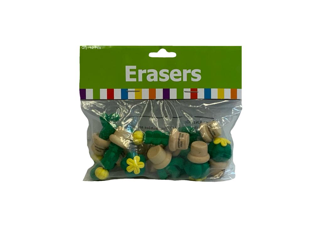 Cactus Eraser 24/Bag