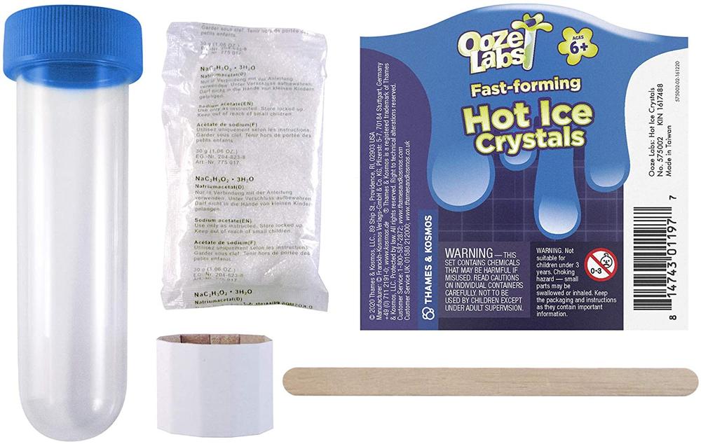 Hot Ice Crystals