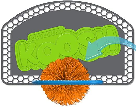  Koosh Hoops, Backboard With Fold- Up Rim, 3- Inch Koosh Ball, Age 6 +
