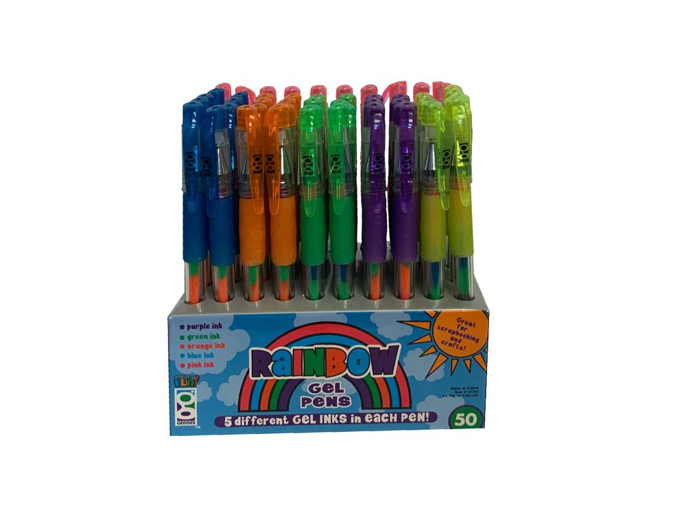 Rainbow Gel Pen 50/ds