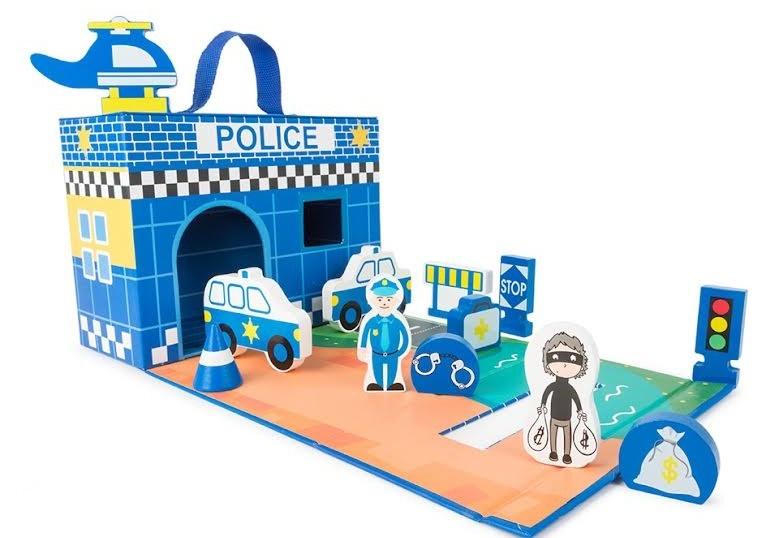 Police Station Themed Playset