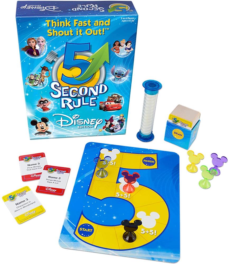  Disney 5 Second Rule Game, Ages 6 +,
