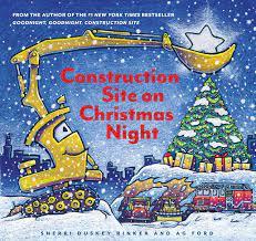 Construction Site On Christmas Night