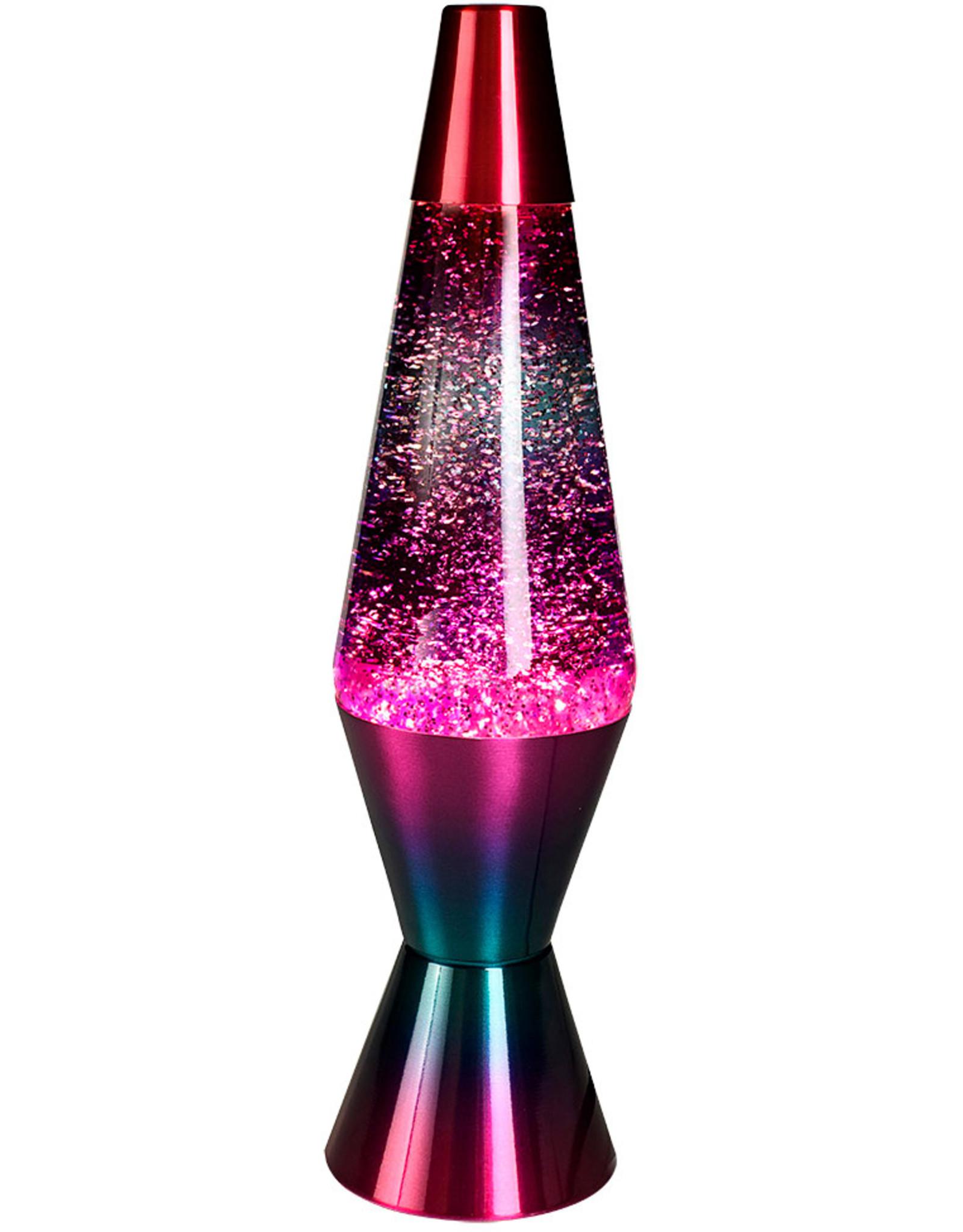 Berry Glitter Lava Lamp