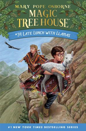 Late Lunch With Llamas By Mary Pope Osborne, Hc