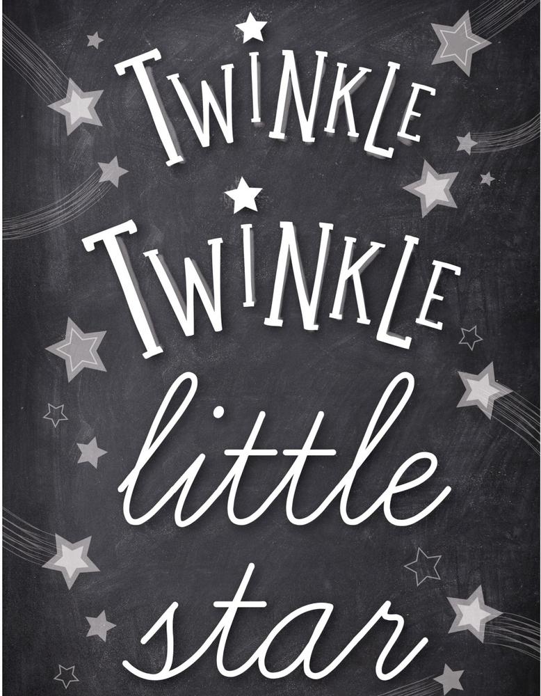 Twinkle Twinkle Little Star Chart Discont