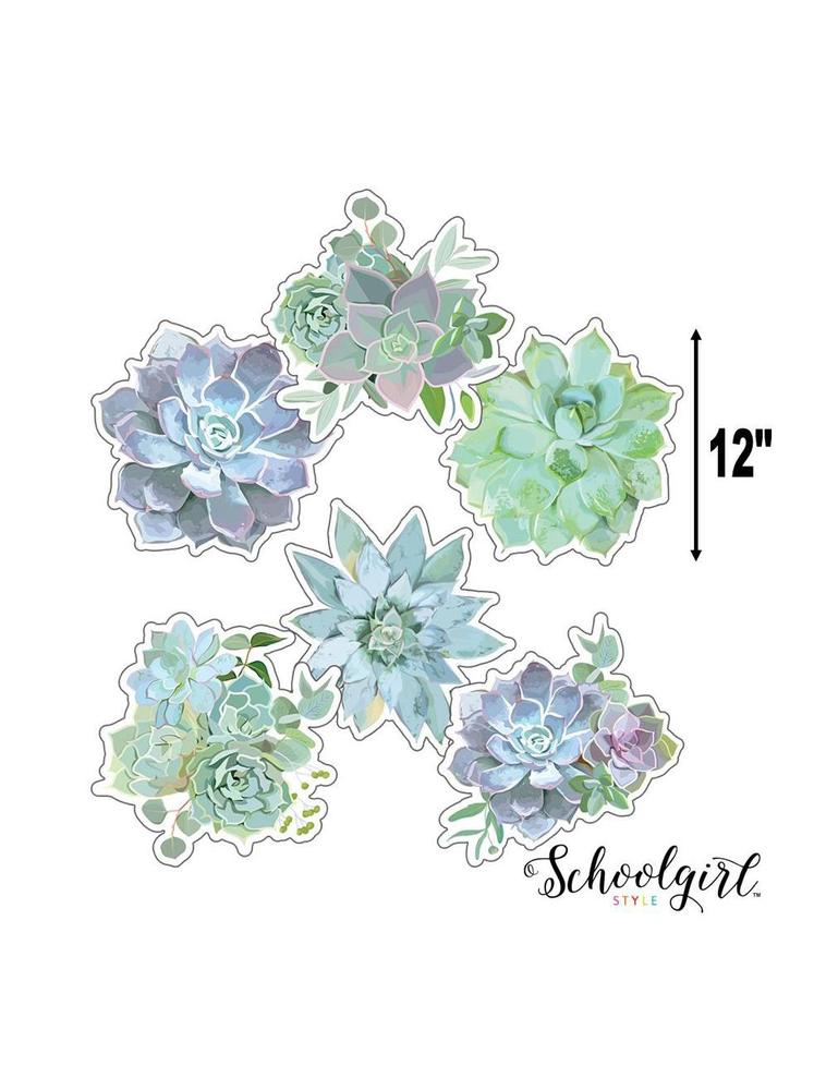 Succulents Extra Large Cut Outs Discont