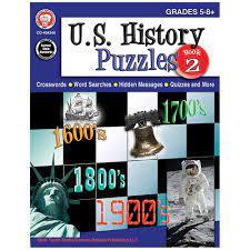 Us History Puzzles Gr 5-8+ Book 2