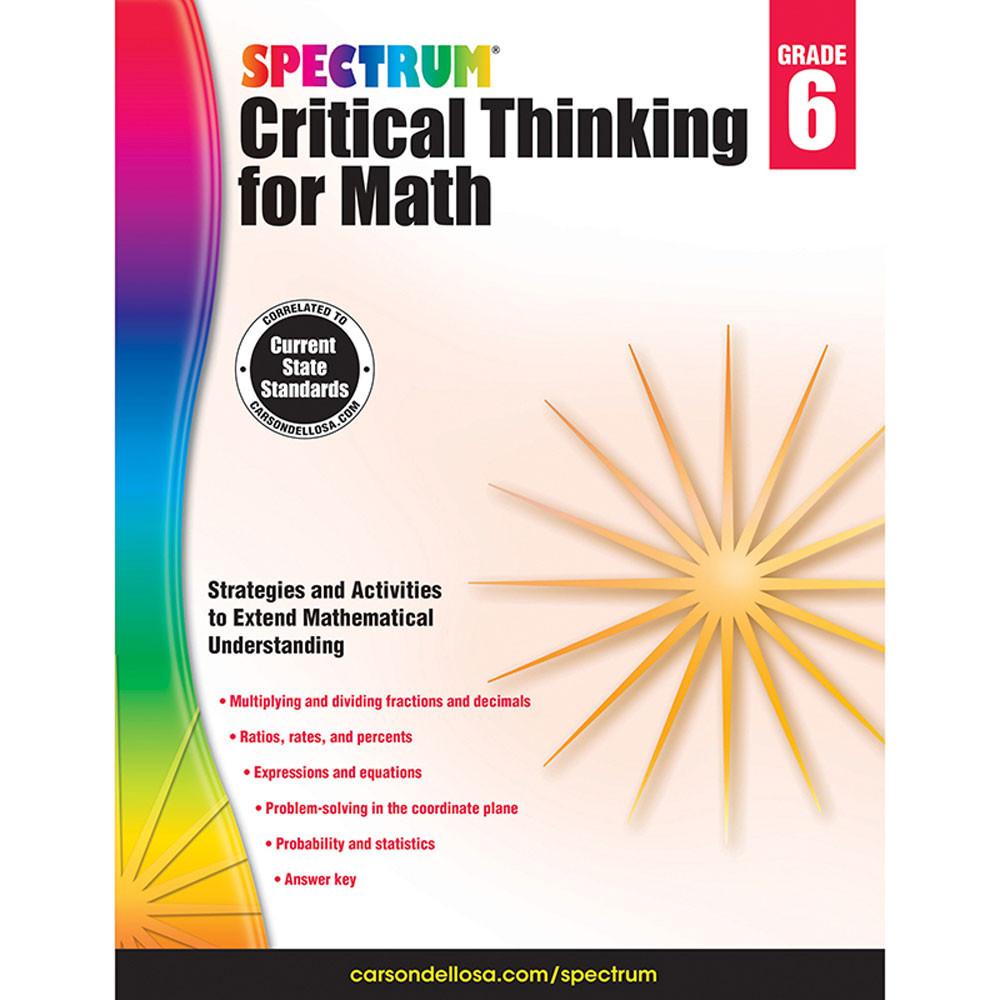  Spectrum : Math Critical Thinking Gr.6
