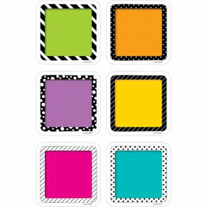  3in Colorful Cards Cutout Bold And Bright