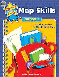 Practice Makes Perfect: Map Skills Gr. 4