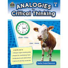 GR 4 ANALOGIES FOR CRITICAL THINKING