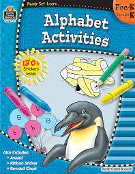  Ready- Set- Learn Alphabet Activities Gr Pk- K