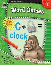 Ready-set-learn: Word Games, Gr. 1