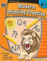 Ready-set-learn: Modern Printing Practice, Gr. K-1    D