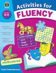 Teacher Created Resources Gr 3-4 Fluency Activities Bk Printed Book - English