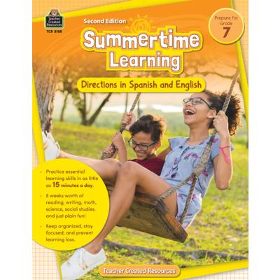 Summertime Learning: English & Spanish, Grade 7