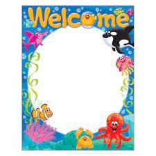 Welcome Sea Buddies Learning Chart***