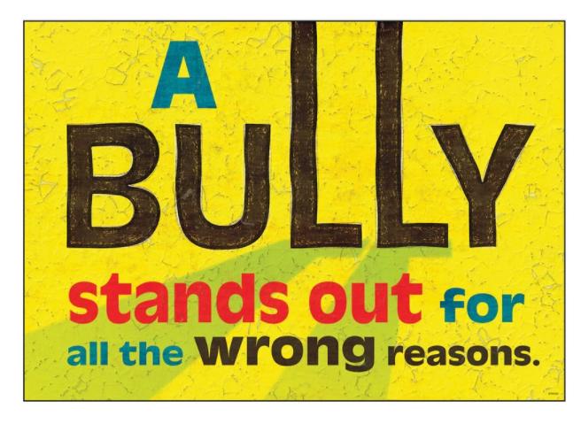 A Bully Stands Out . . .argus Poster