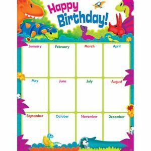 Birthday Dino-mite Pals Learning Chart