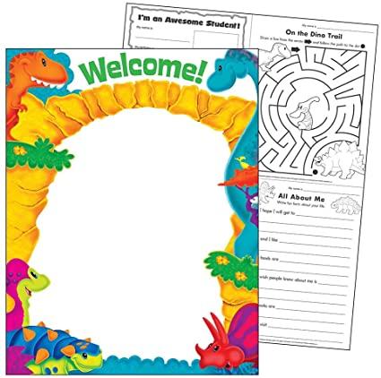 Welcome Dino-mite Pals Learning Chart ***