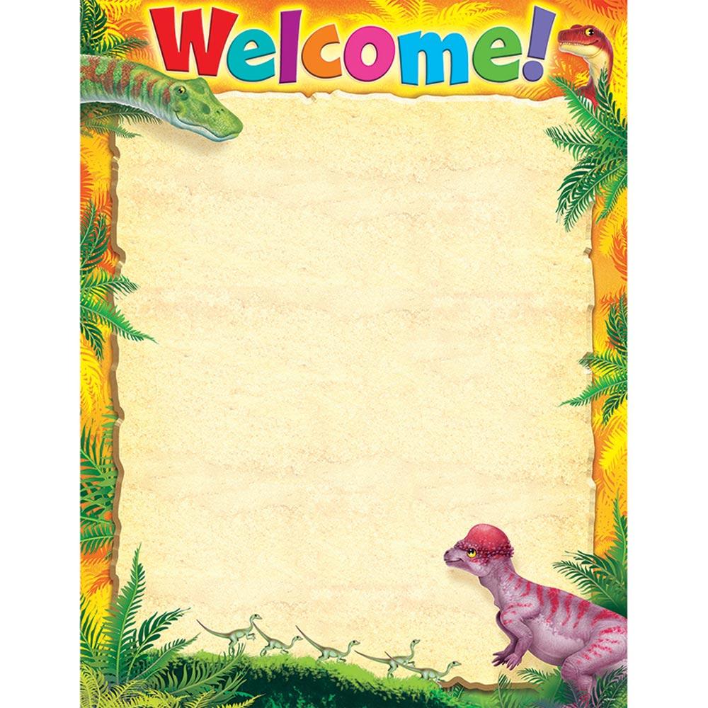 Welcome Discovering Dinosaurs Chart ***