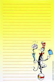 Cat In The Hat Note Pad
