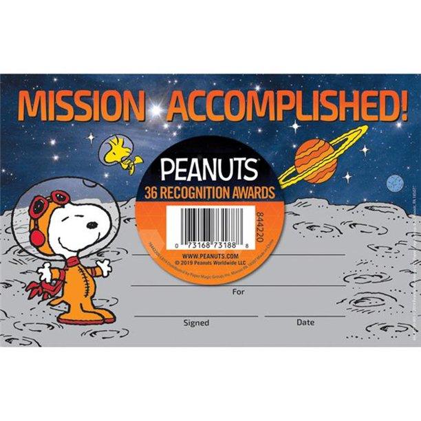 Peanuts Nasa Recognition Award, 36/pk