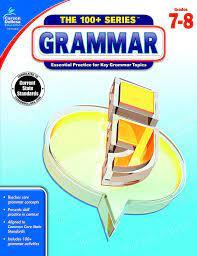 100 Plus Grammar Workbook, Ages 12-14, Grades 7-8