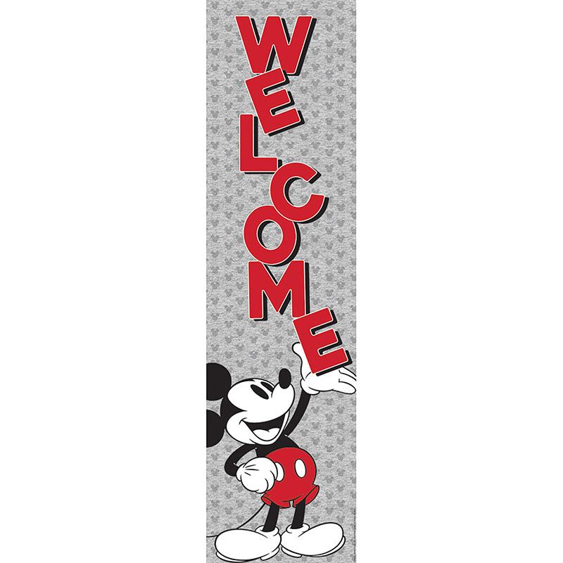 Mickey Mouse Throwback Welcome Banner, Vertical