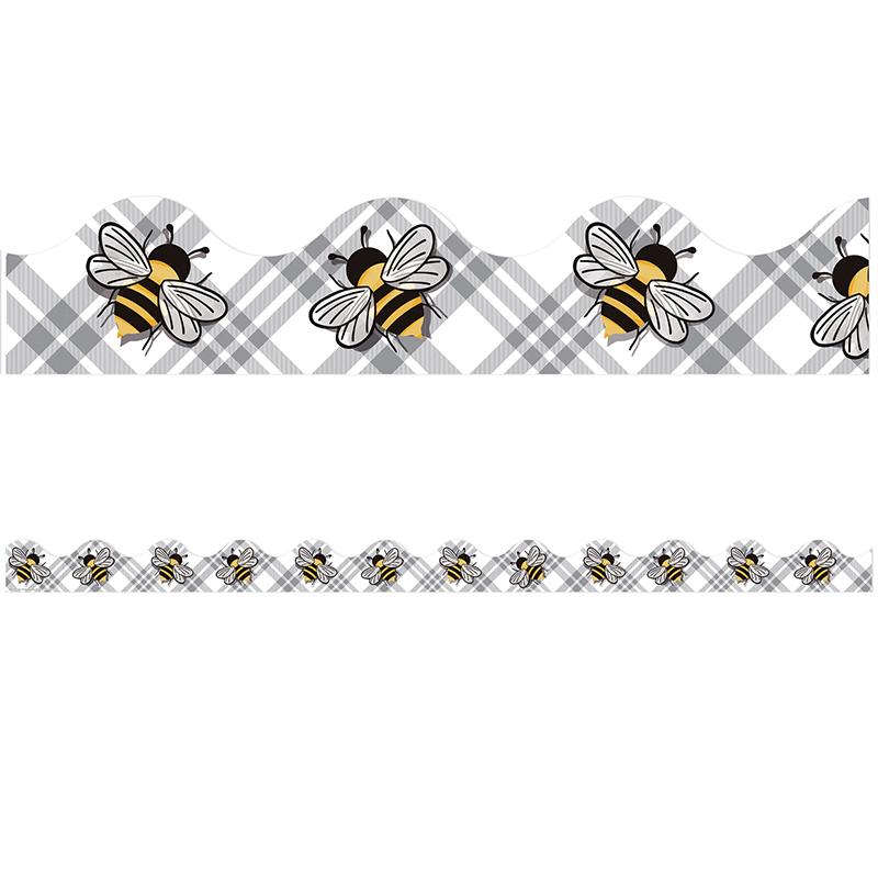 The Hive Bees Deco Scalloped Trim